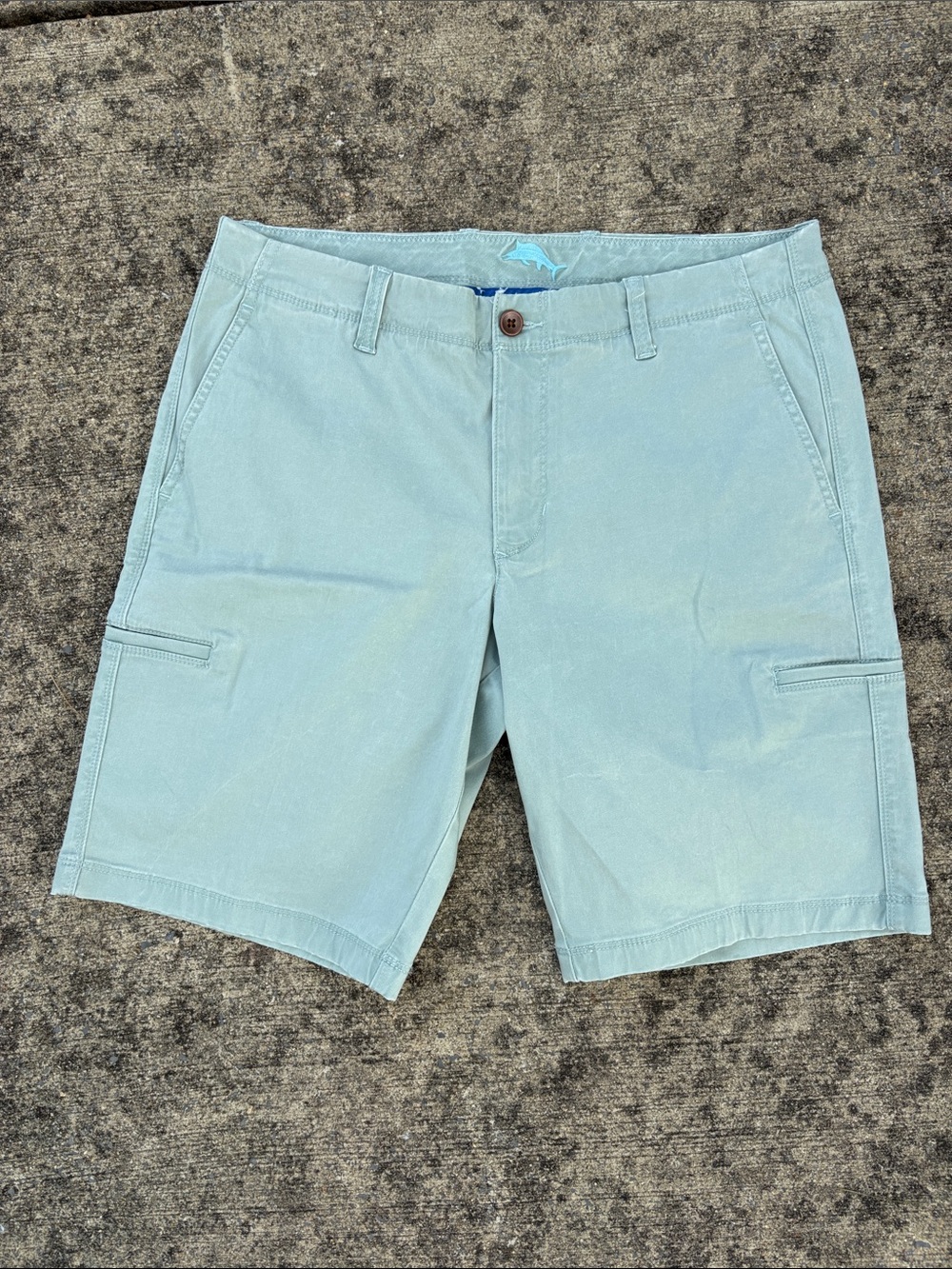 Tommy Bahama Light Teal Cargo Shorts